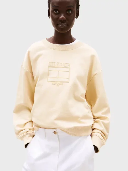 Свитшот Tommy Hilfiger желтый