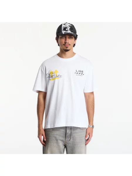 Tricou L/AB c/o Off-White™ Off Active S/S Tee White M alb
