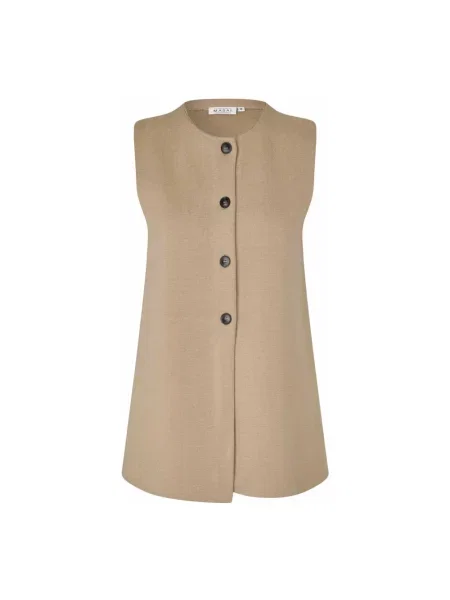 Kamizelka Masai bez rękawów beżowa
