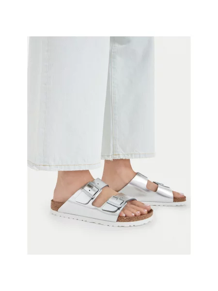 Birkenstock Bőr papucs Arizona