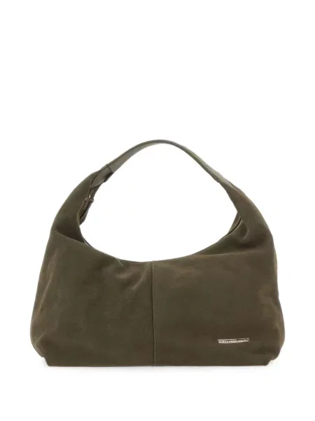 Geantă shopper Alexander Smith cu autograf verde