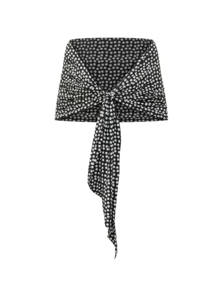 Fular Chiara Boni La Petite Robe cu buline negru