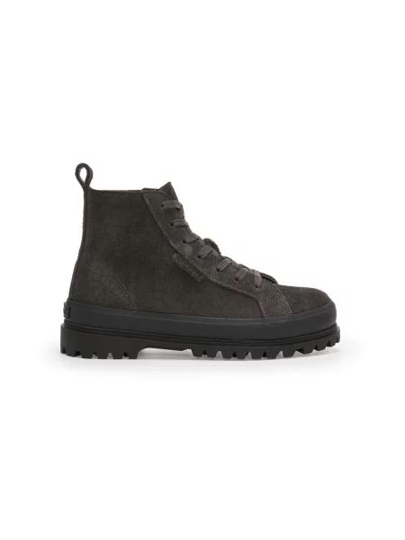 Botki Superga zamszowe szare