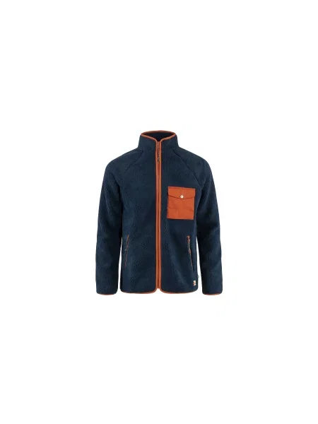 Fjällräven Vardag Pile Fleece Mężczyźni Bluzy i bluzy z kapturem Fjällräven Size: M niebieski