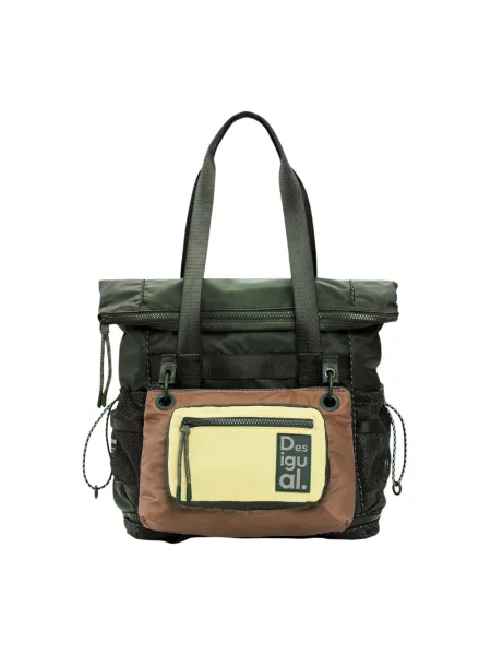 Torebka Desigual w stylu grunge zielona