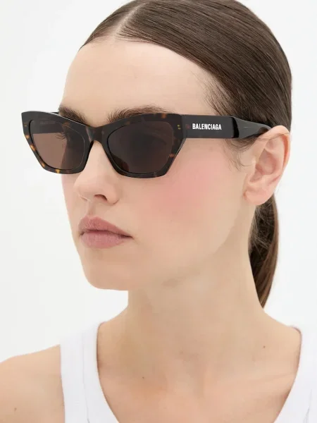 Balenciaga ochelari de soare maro