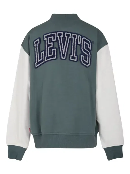Kurtka bomber dziecięcy Levi's zielony