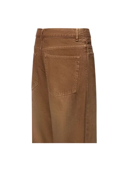 Jeansy Ann Demeulemeester brązowe