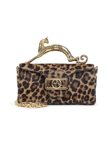 Wielobarwność torebka Lanvin skórzana