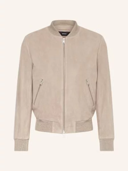 Kurtka skórzana Arma beżowa