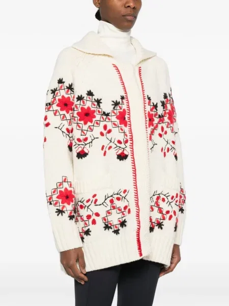 Kardigan Moncler Grenoble w kwiatki