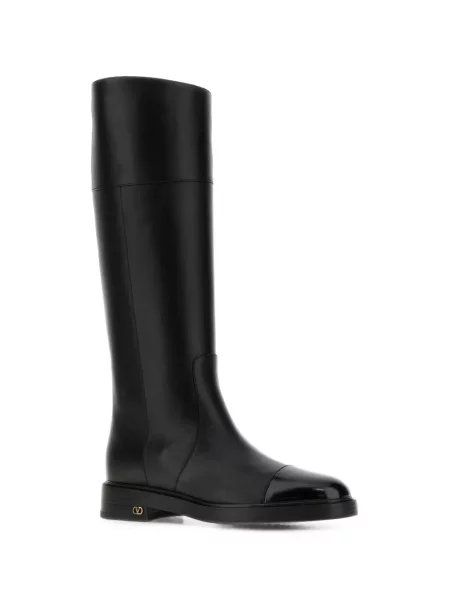 Botine Valentino Garavani din piele negru