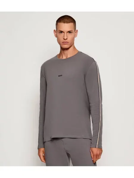 BOSS BLACK Top de pijama Unique negru