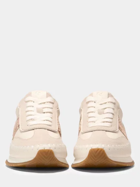 Кожаные повседневные кроссовки Cole Haan бежевые