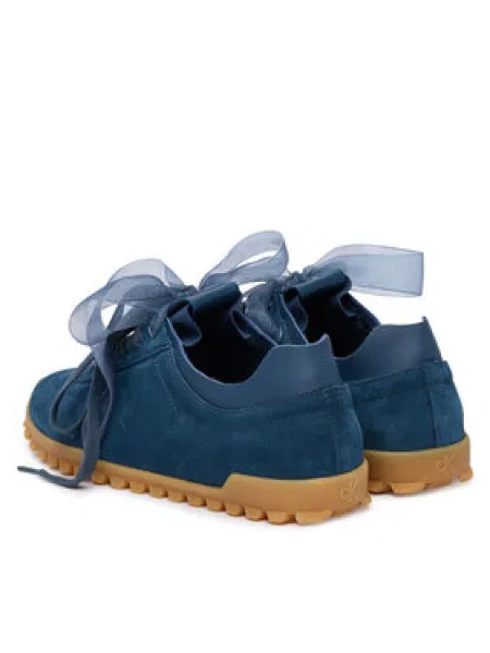 Calvin Klein Sportcipők Low Profile Run Mg Sue Db Laces Sötétkék