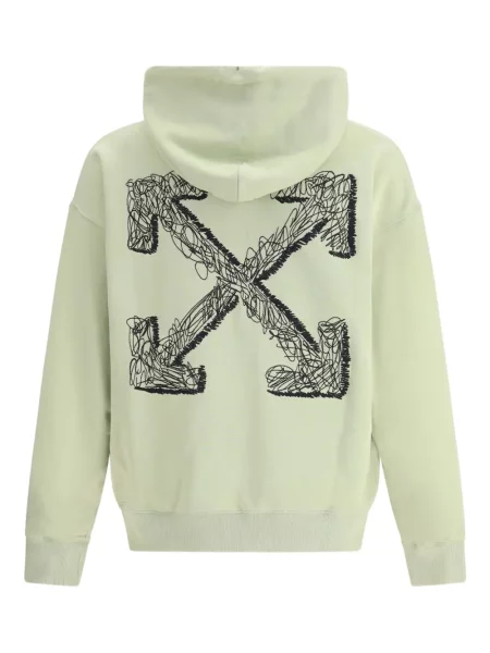 Hanorac cu glugă Off-white alb