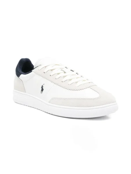 Sneakerși Polo Ralph Lauren cu autograf cu glugă albastru