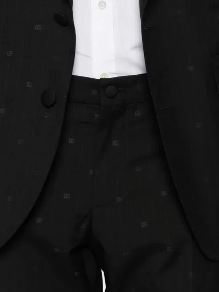 Costum Dolce & Gabbana cu dungi de costum negru