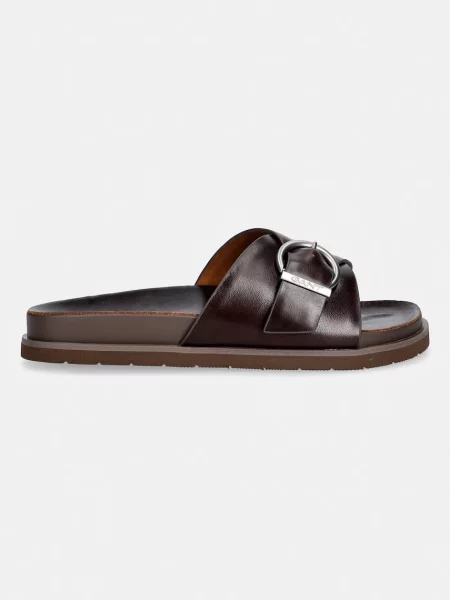 Gant De piele șlapi Mardale maro