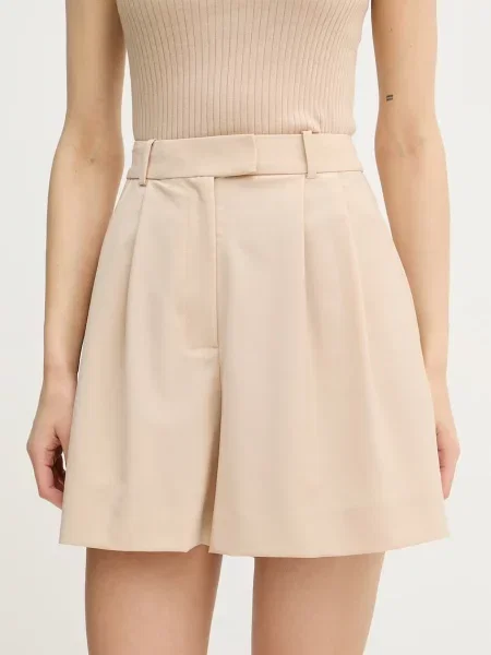 Lacoste Pantaloni scurți cu lână pentru femei