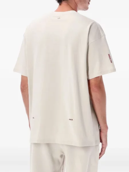 Tricou Nike din fleece alergare cu decolteu rotund gri