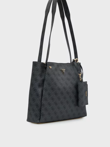 Сумка Guess с принтом серая