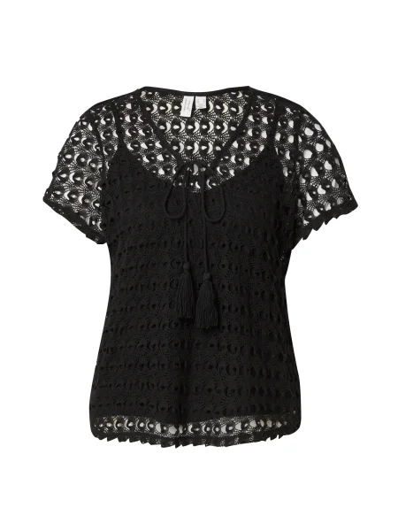 VERO MODA Bluză VMDYLIE' negru