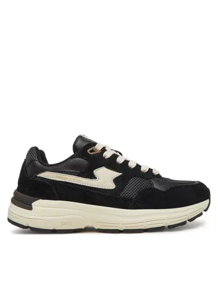 Stepney Workers Club sneakersy Amiel S-Strike Suede Mix czarny