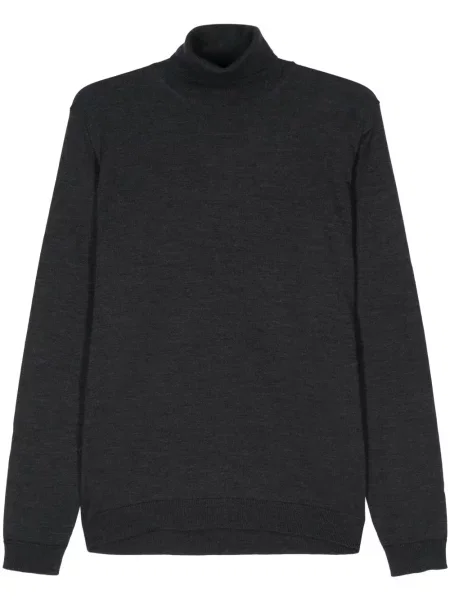 Pulover Nuur din lână merinos gri