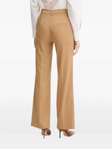 Pantaloni Morgan evazate maro