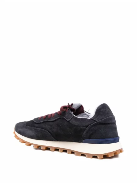 Sneaker No Map Society autogrammal kék