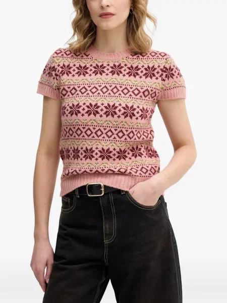 Pulover Benetton roz