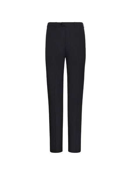 Pantaloni Kiton de lână albastru