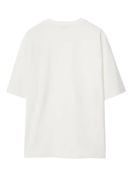 Krátké tričko Burberry bílé