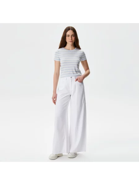 Lacoste Spodnie Lacoste białe