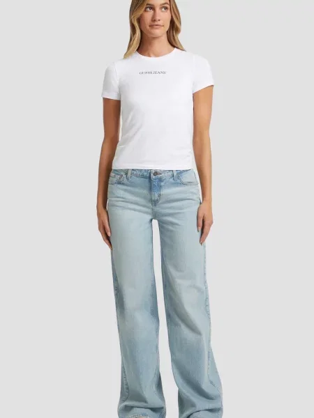 Прямі джинси Guess Jeans блакитний