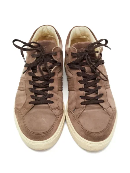 Sneakerși Tod's din piele maro