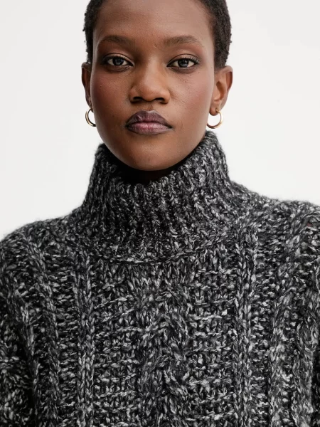 Светр із додаванням вовни Marc O'Polo гольф сірий