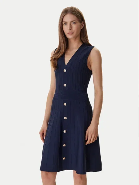 Guess Rochie tricotată Bleumarin