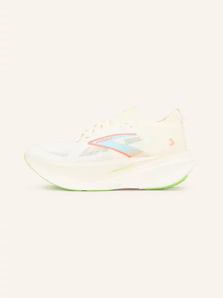 Brooks Běžecké Boty Hyperion Max 3 krémová/ neonově zelená/ oranžová zelené