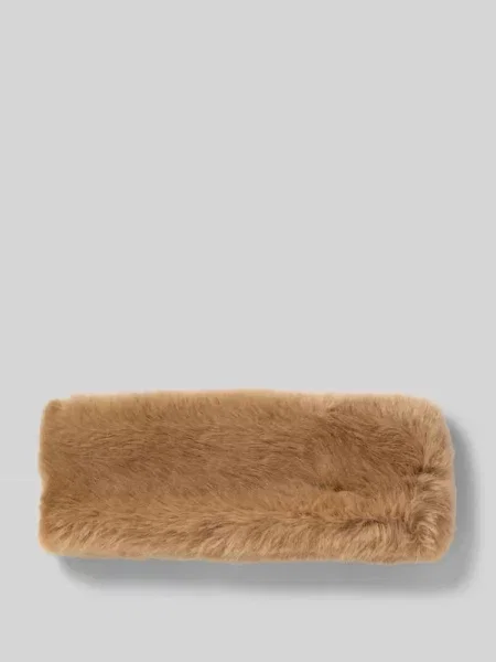 Futerał na głowę z futra dla kobiet Barts zielone