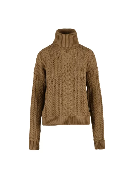 Sweter Ralph Lauren brązowy