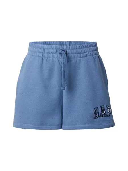 GAP Pantaloni HERITAGE albastru marin / safir alb