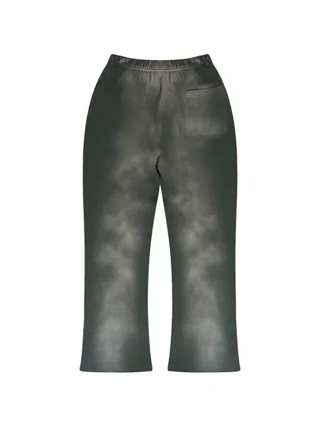 Pantaloni Thirteen Studios alergare cu autograf verde