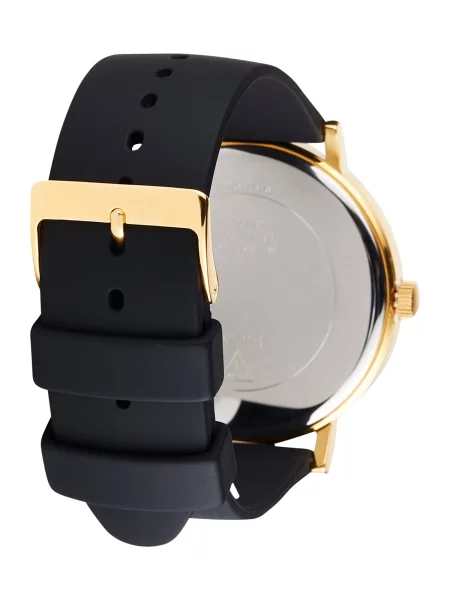 GUESS Ceas analogic Imprint auriu negru
