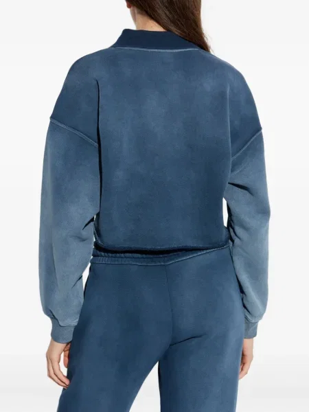 Top Off-white cu imagine alb