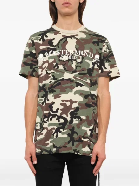 Tricou Mastermind Japan cu imagine verde