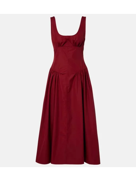 Rochie midi Proenza Schouler până la genunchi de costum alb