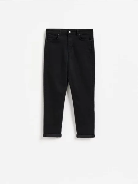 Reserved Blugi boyfriend negru