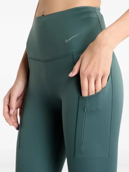 Top sport Nike din fleece plisat fără mâneci alb